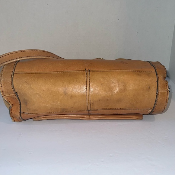 Vintage Leather Satchel Bag - Picture 11 of 16